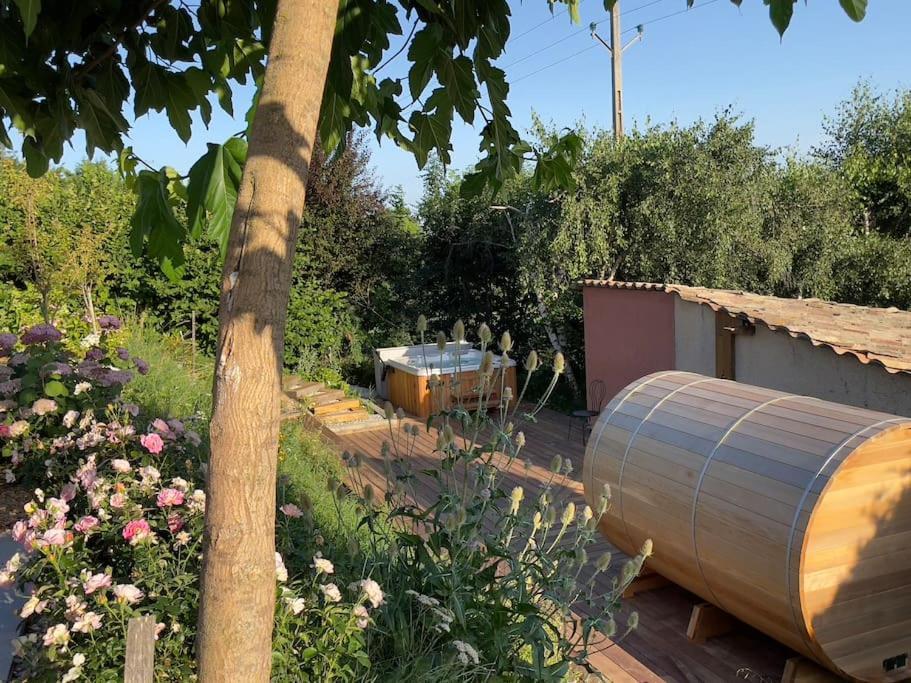 Villa De Charme 5 Etoiles Pour Couple Avec Sauna Et Jacuzzi Exterieurs Privatifs